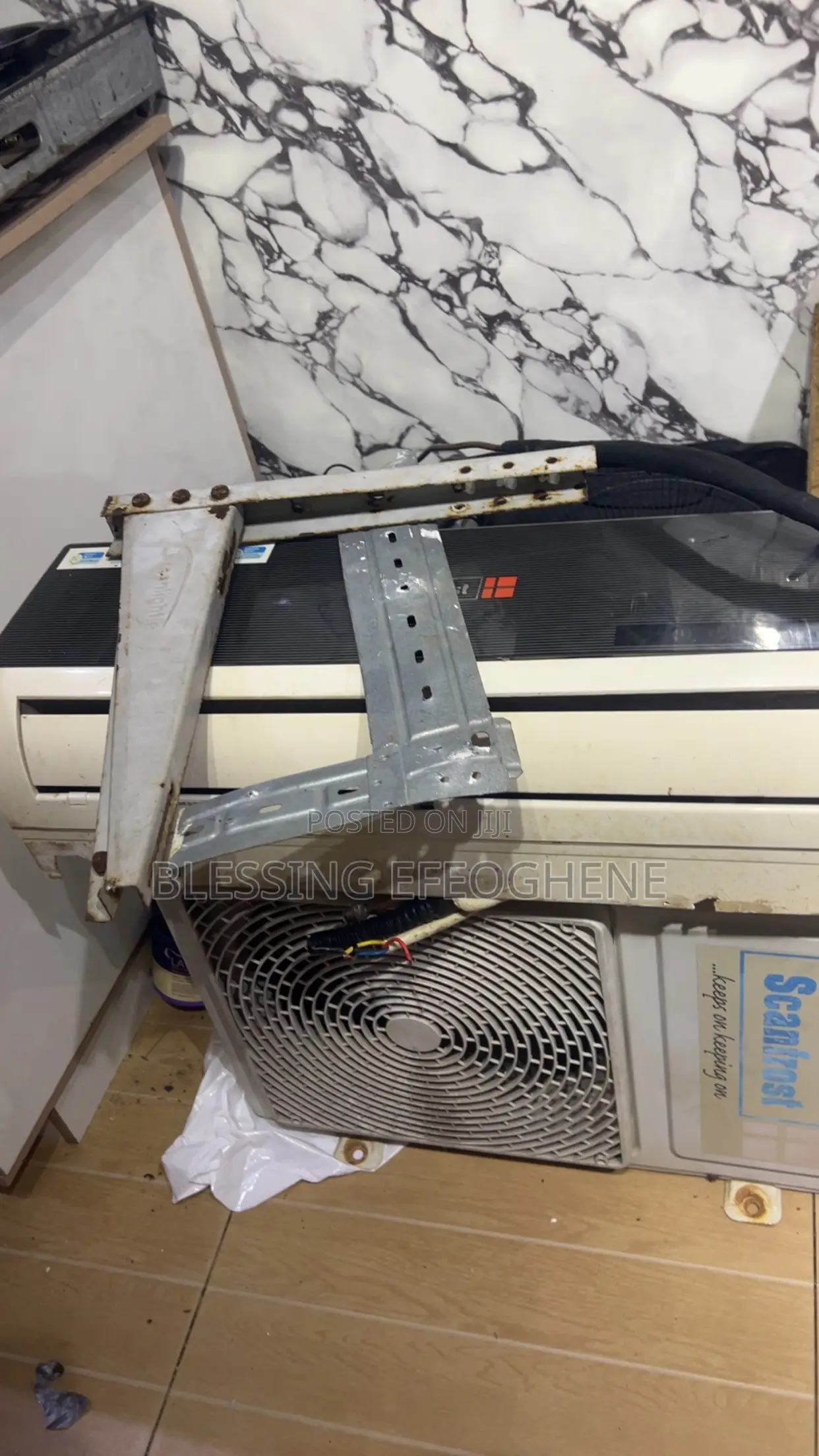 1hp Low Consumption Scanfrost AC With Full Kits