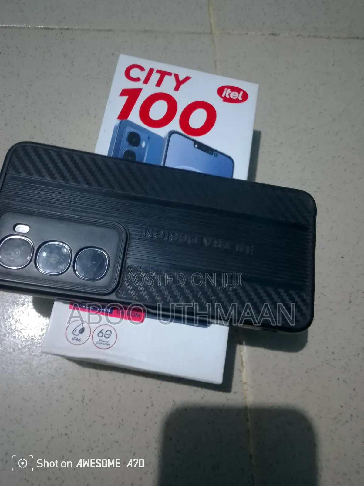 Itel City 100 128 GB Purple