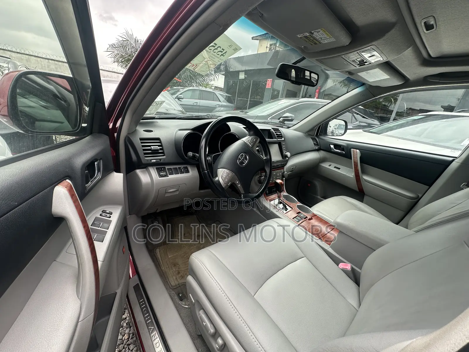 Toyota Highlander 2008 Red