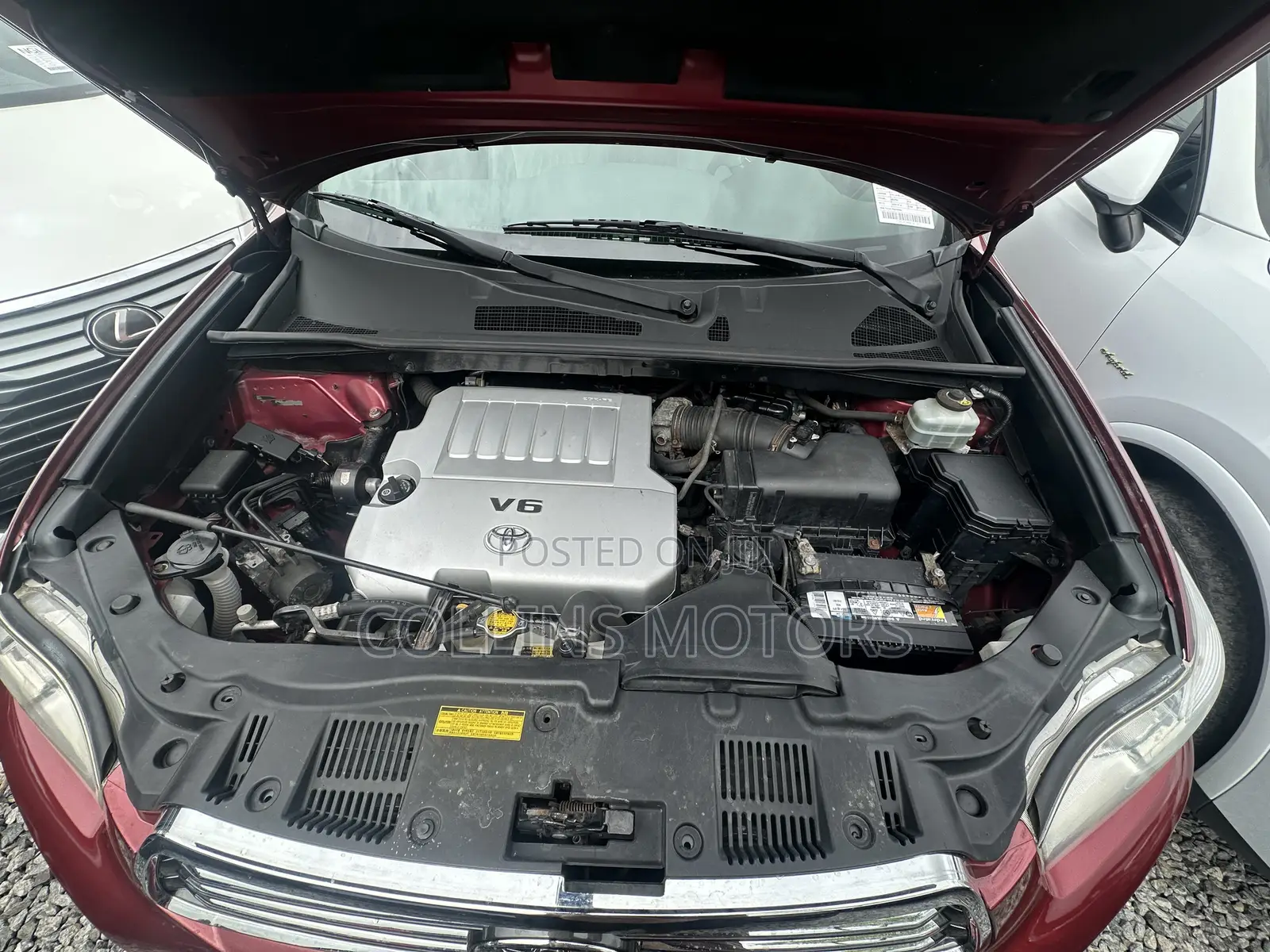 Toyota Highlander 2008 Red