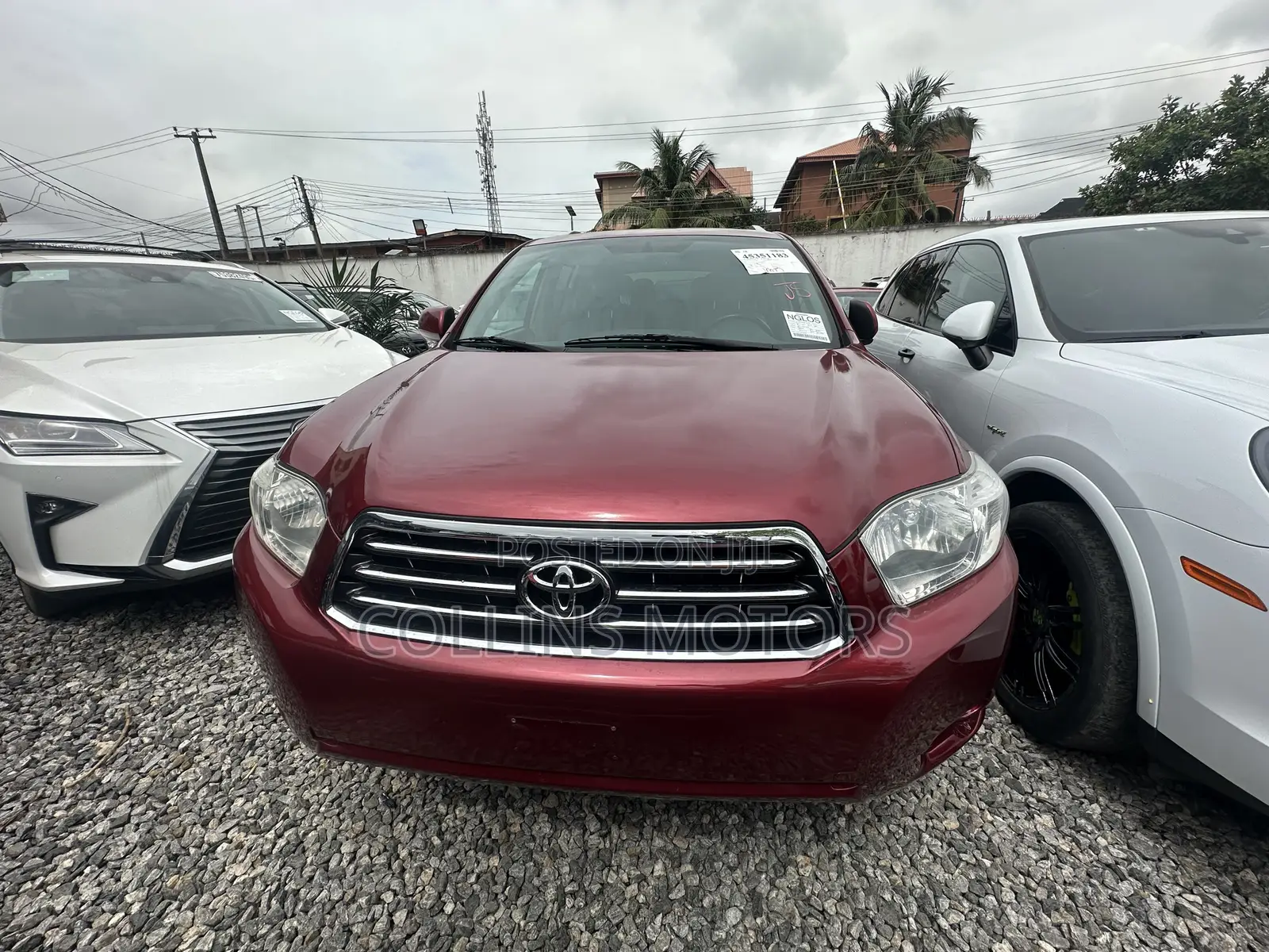 Toyota Highlander 2008 Red
