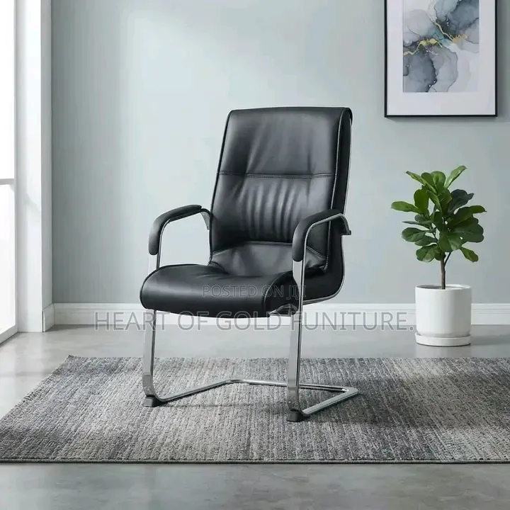 Executive Leather Visitor Chair
