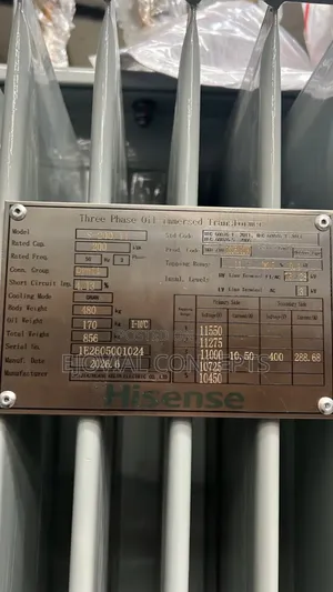 Hisense STEPDOWN/UP 50kva11/0.4kv Transformer
