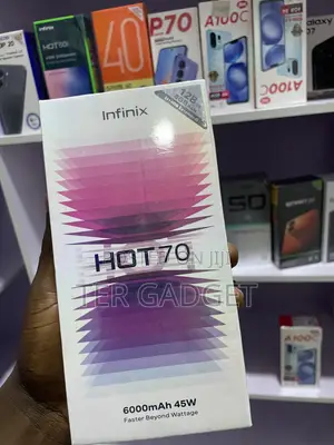 New Infinix Hot 70 128 GB Graphite