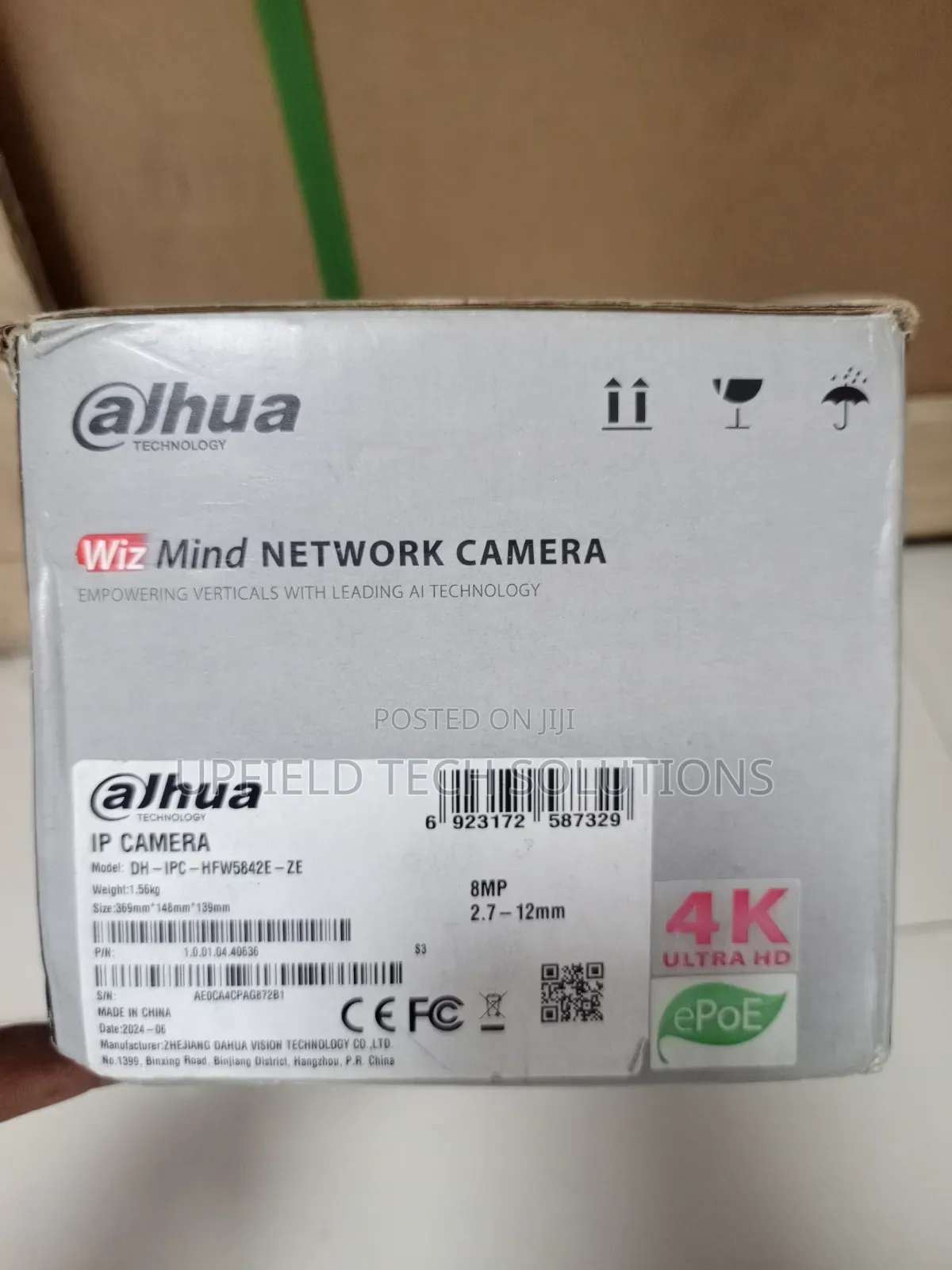 8MP Varifocal WizMind IP Camera