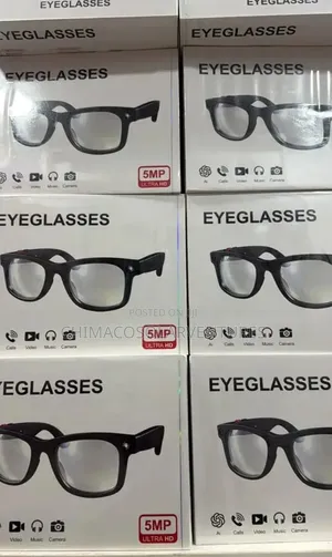 All-in-One Smart Eyeglasses (5MP Camera + Music + Calls