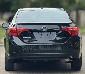 Toyota Corolla 2017 Black