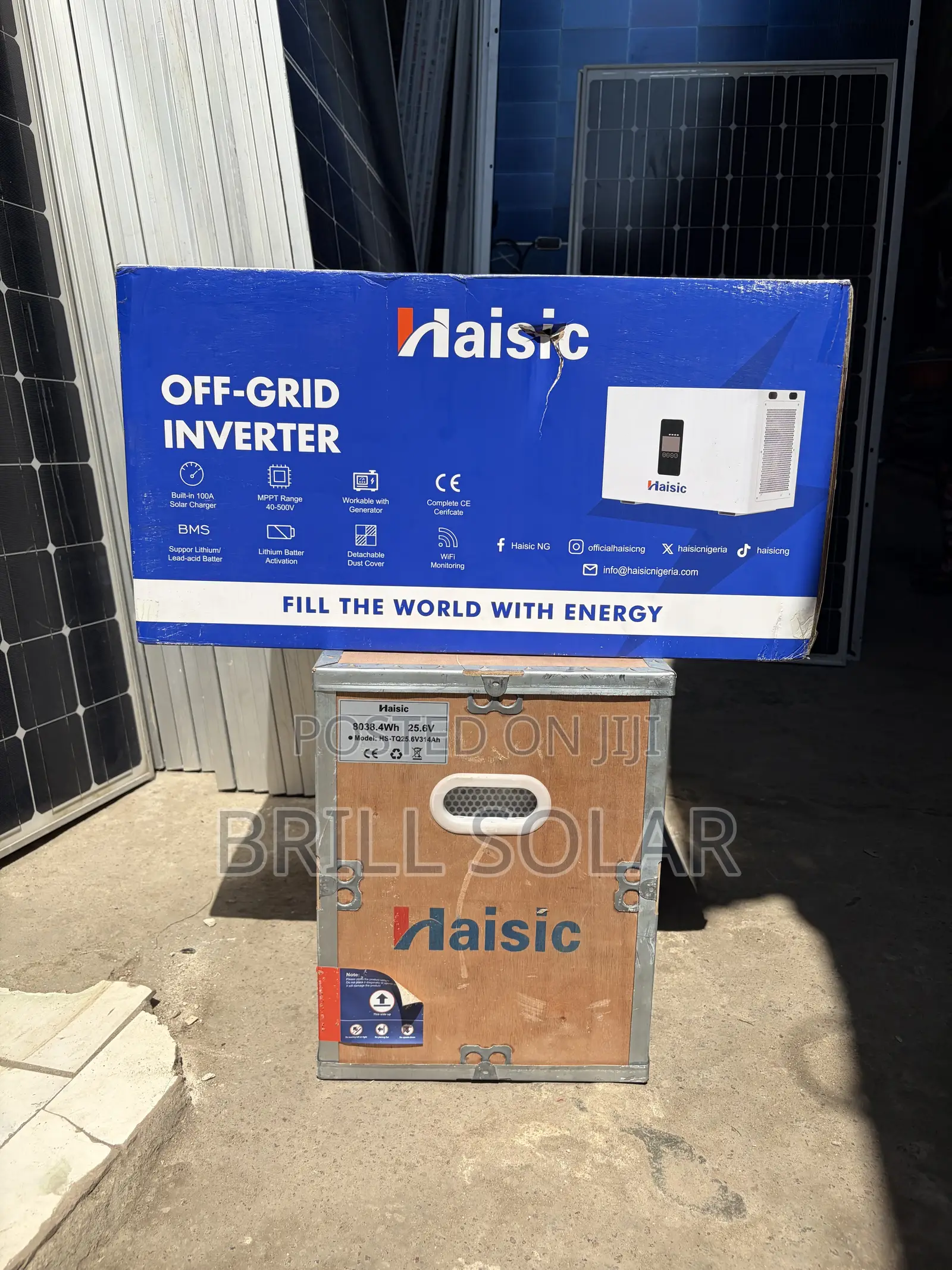 4.2kVA/8kWh Haisic All-in-One Energy Storage System