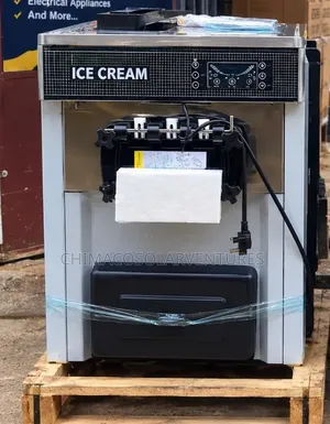 Commercial 3-Nozzle Tabletop Soft Serve Ice Cream Machine