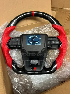 Lexus Carbon and Red Upgrade Steering Wheel