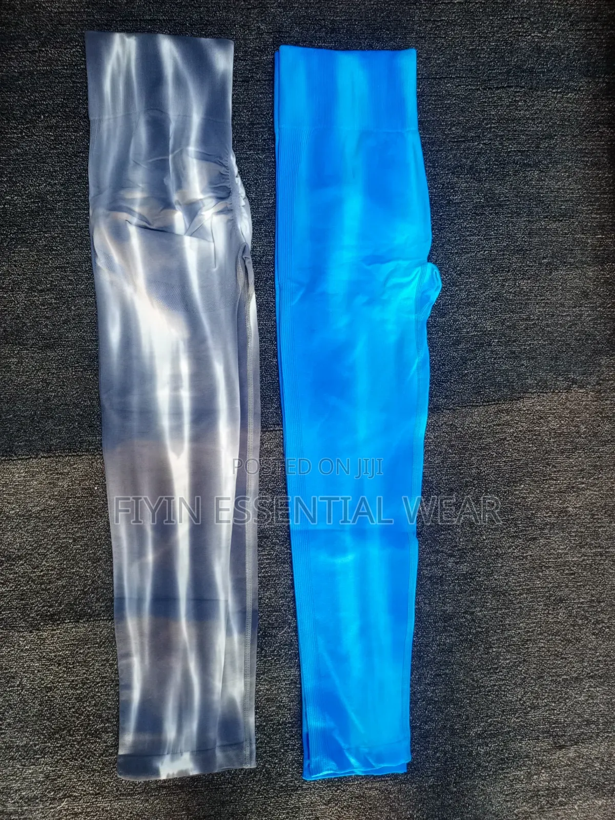 High-Waist Shiny Leggings