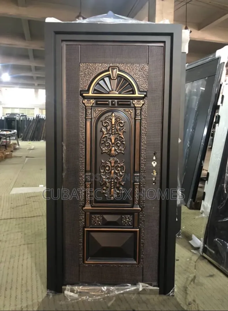 Single Cast Aluminum Security Door