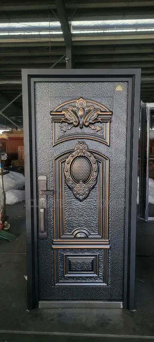 Single Cast Aluminum Security Door