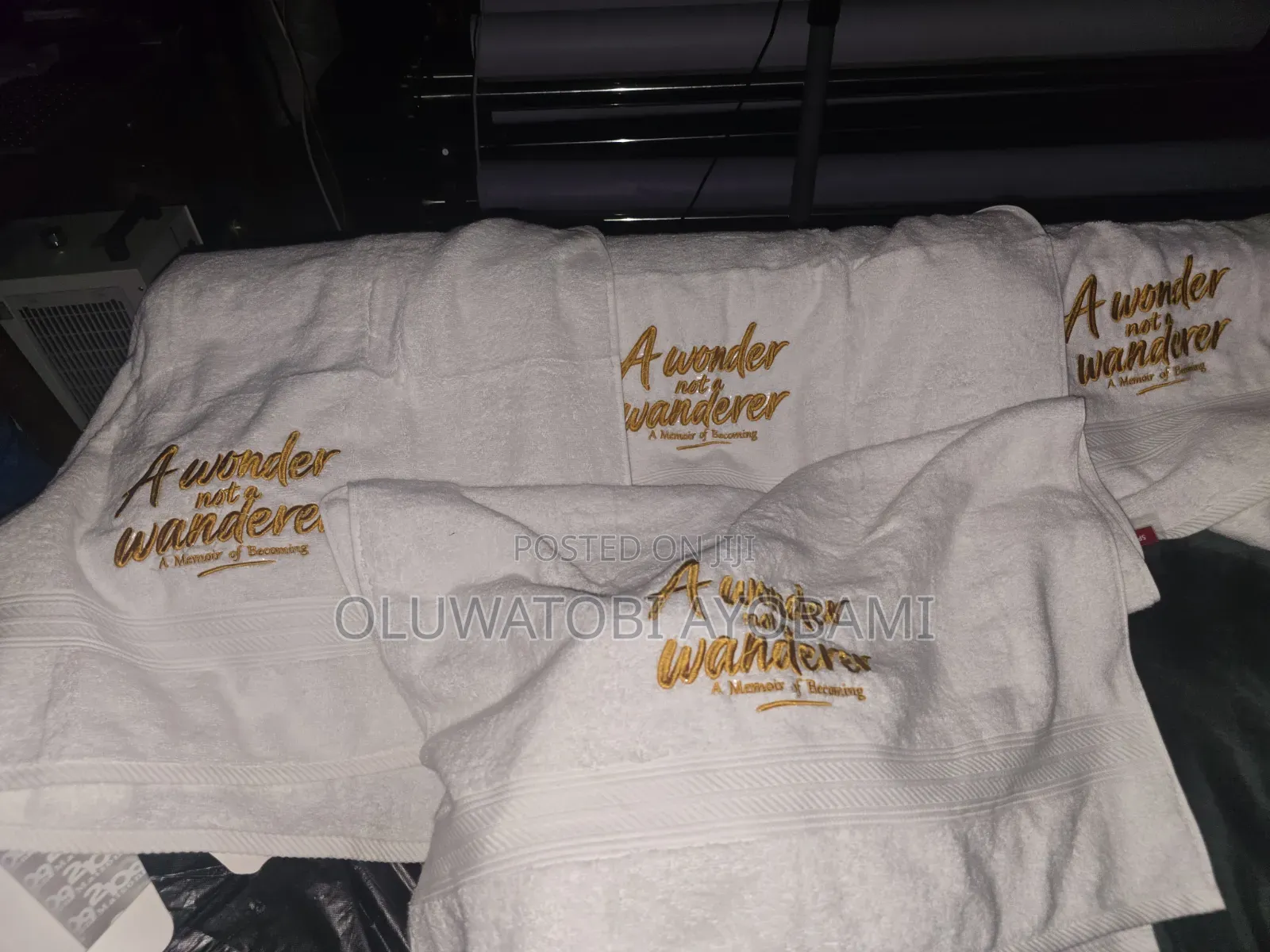 Monogram Branded Towel