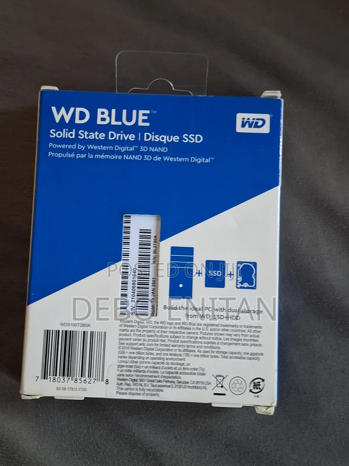 1TB SSD Western Digital