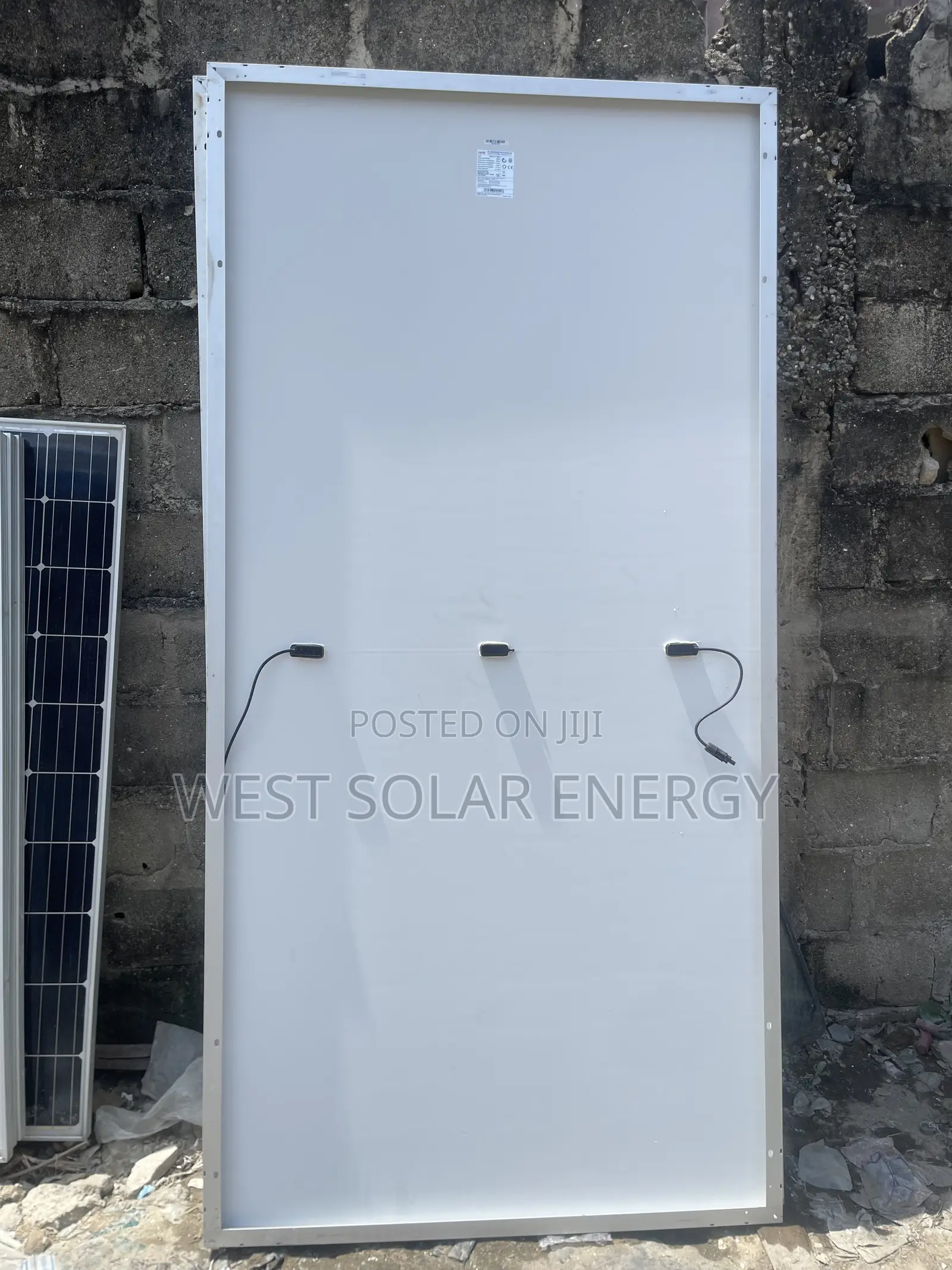 550W 144Cells Monofacail Half Cut Panel