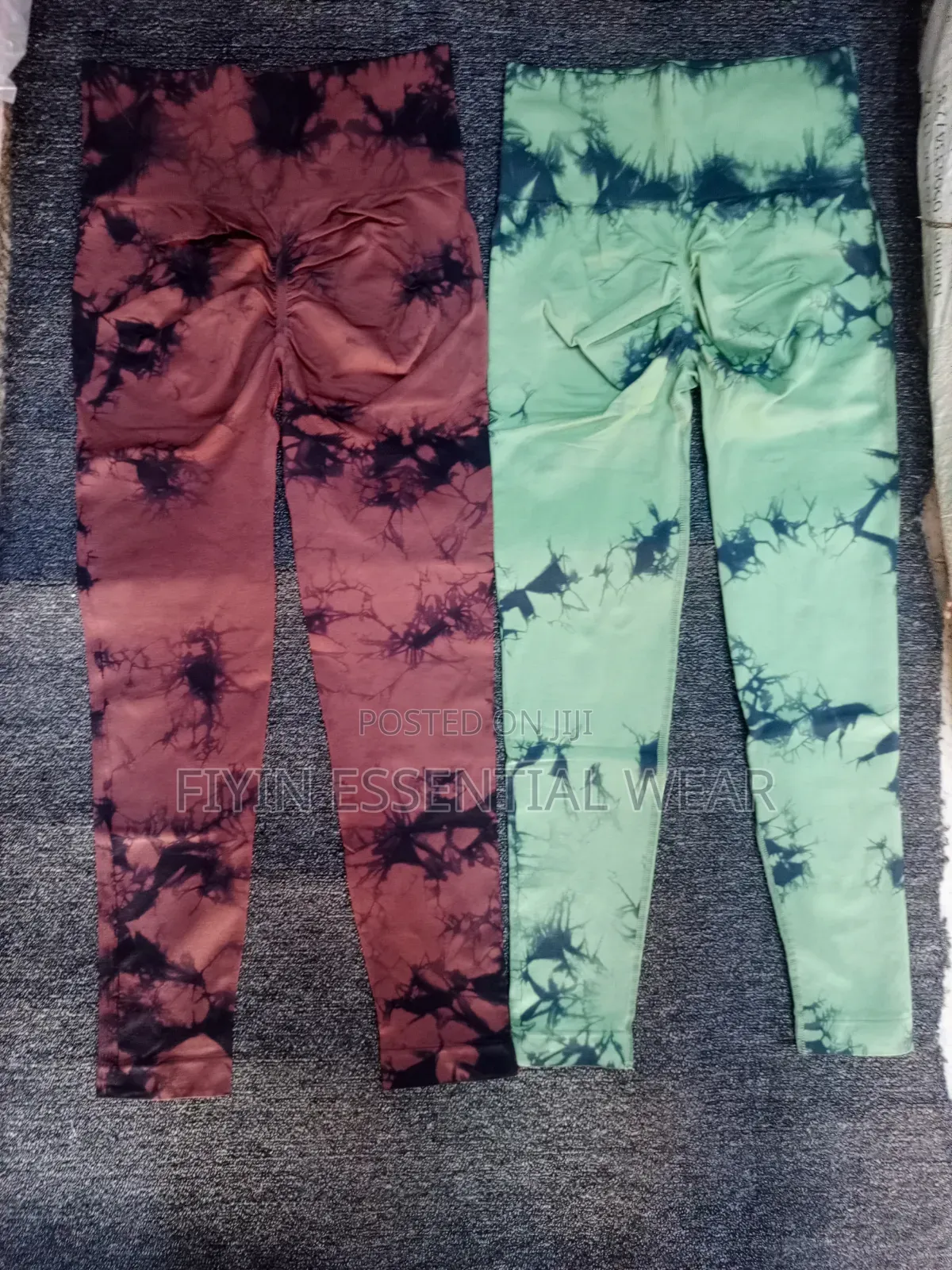 Trendy Tie-Dye Leggings