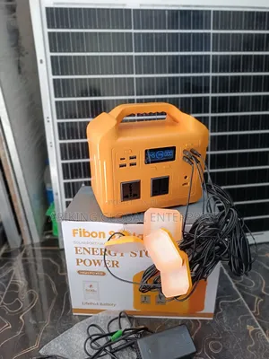 Fibion 500W Portable Solar Generator