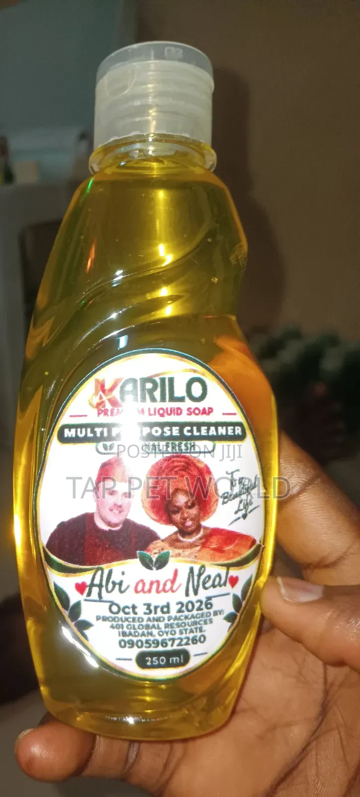 Premium Liquid Soap Souvenir