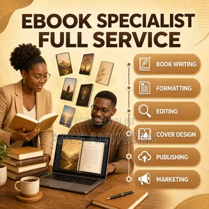 Ebook Specialist, Project, Format and Book Writing
