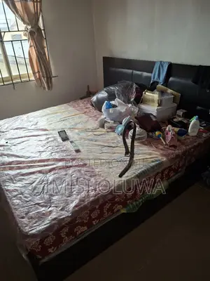 Brand New 6 by 6 Bed Foam With Used 6 by 6 Bed Frame