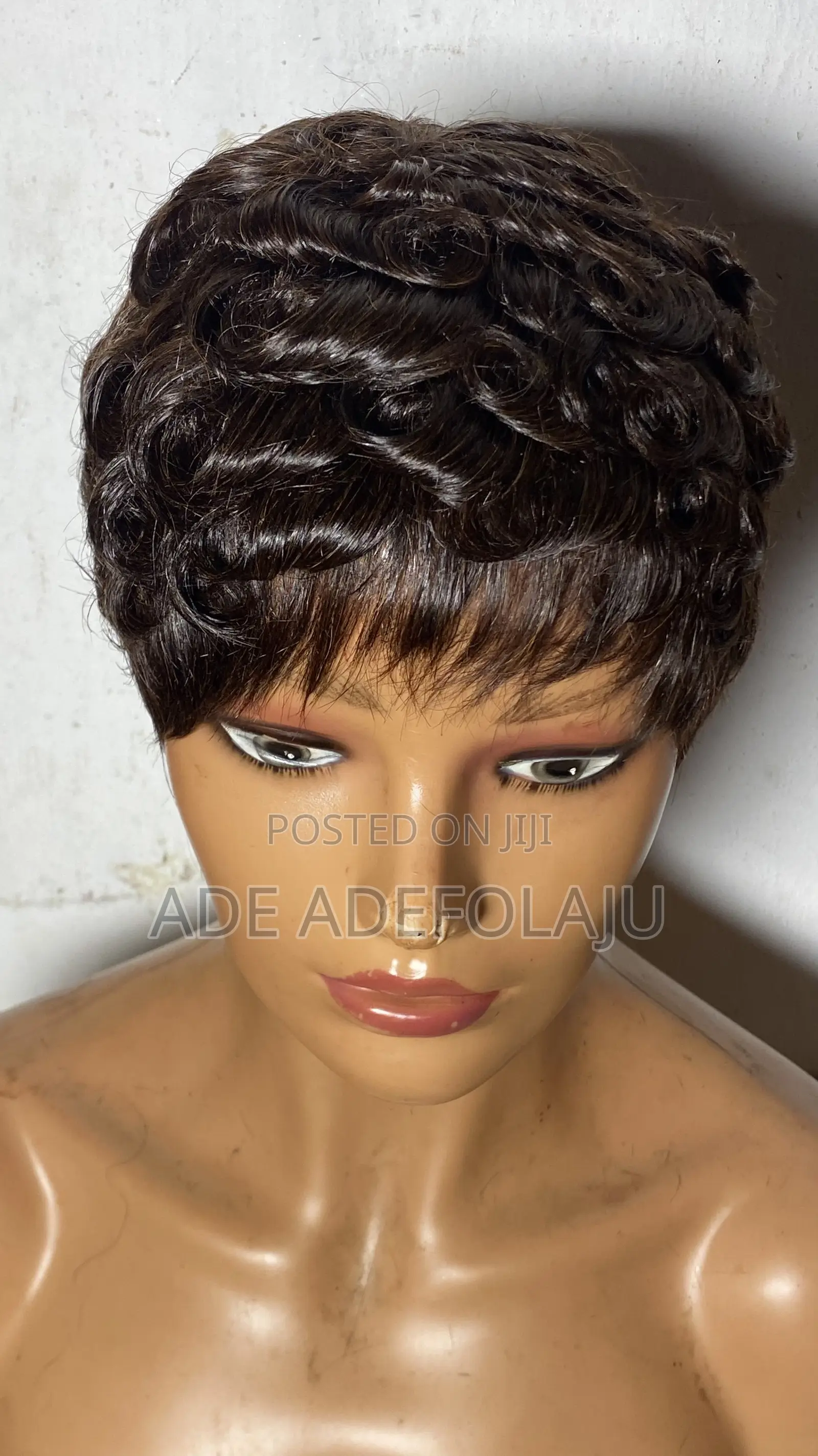 Tapered Glueless Pixiecut Wig