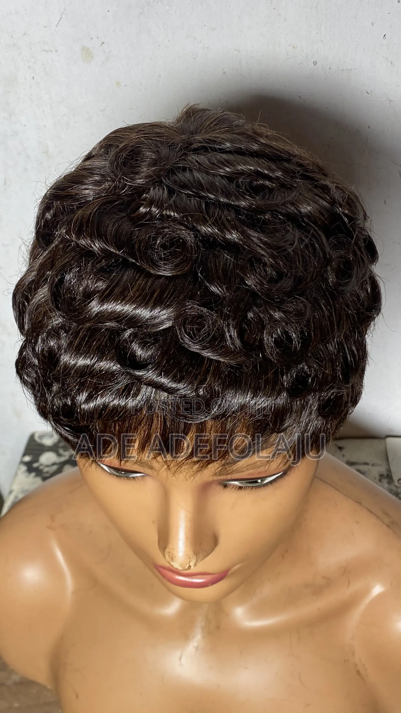 Tapered Glueless Pixiecut Wig