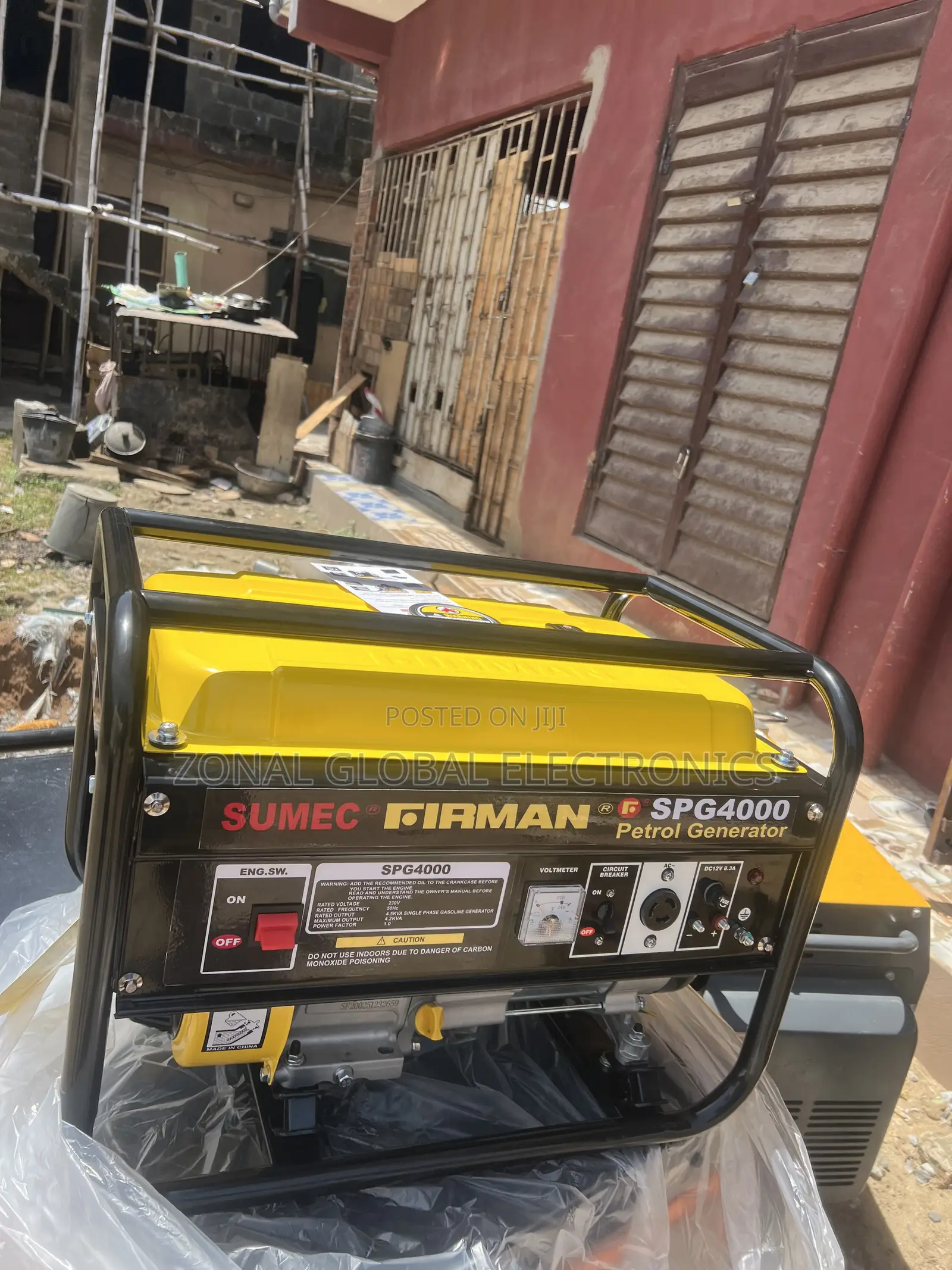 Sumec Firman SPG4000 4.5KVA 100% Copper Coil