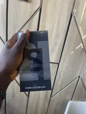 New Samsung Galaxy S21 Ultra 5G 128 GB Black
