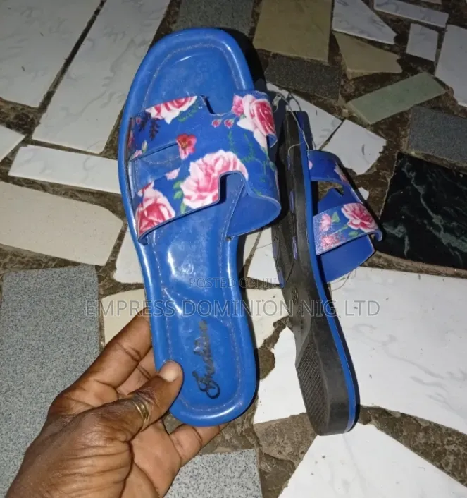 Rubber Jelly Female Slippers