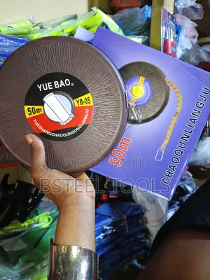  50m Cloth Fibre Tape Rule – Long Measuring Tape