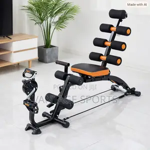 Six Pack Wonder Core Exercise Machine With Cycling Pedals - Pay on Del