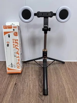 Tripod Selfie Stand 1.7m Remote Control With Light