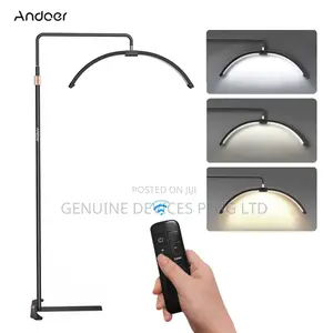 Half Moon Light Floor Lamp for Lash Extensions, Makeup & Beauty Salon