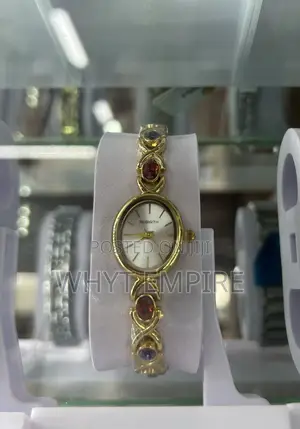 Rebirth Gold Colourful Women's Bracelet Watch