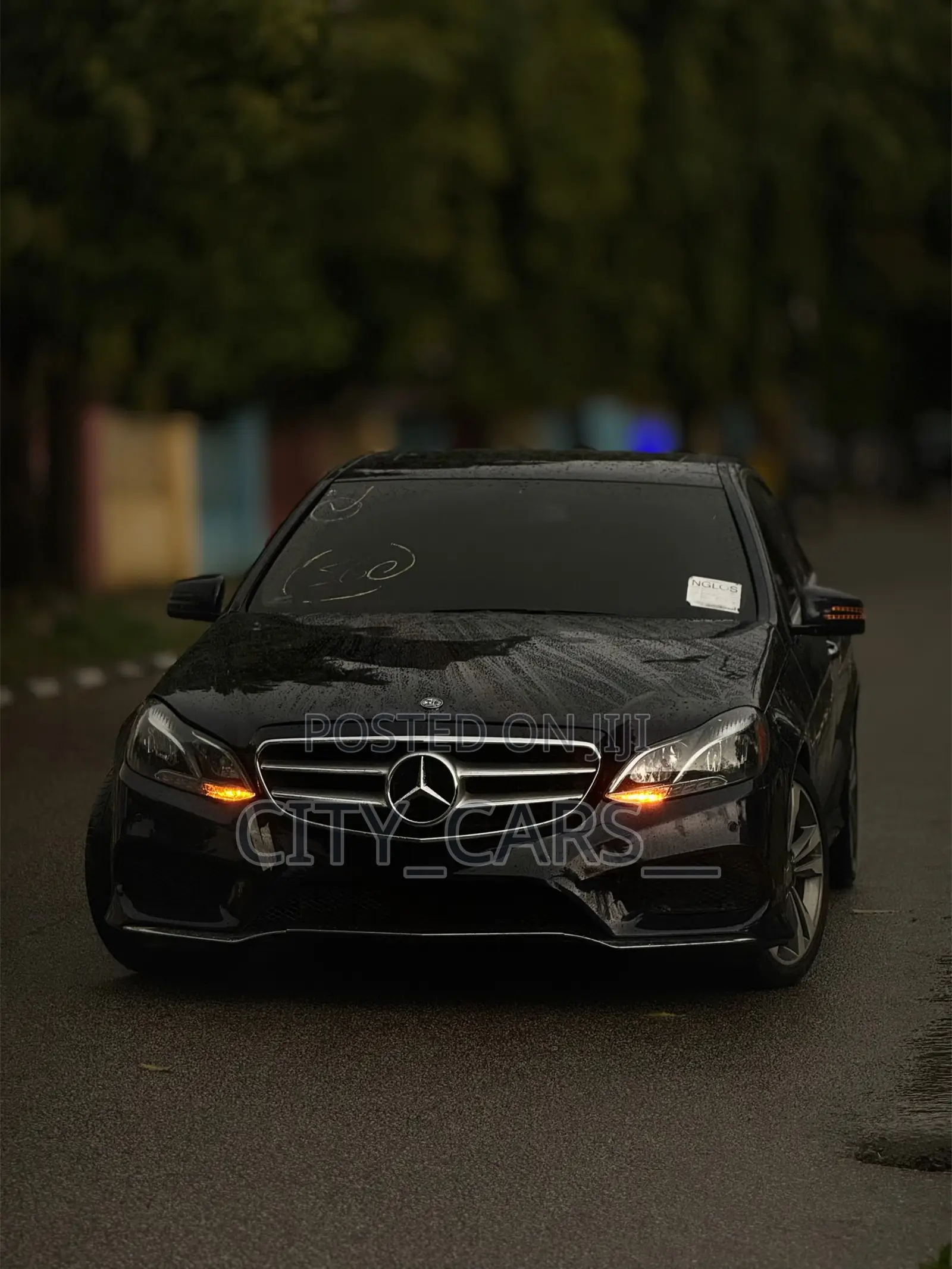 Mercedes-Benz E350 2014 Blue