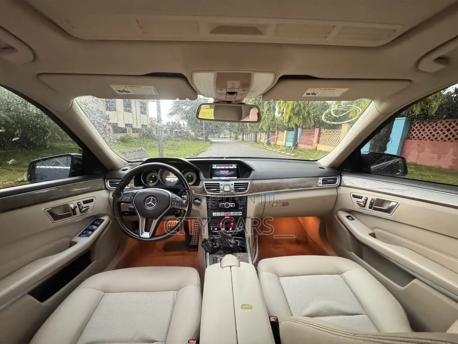 Mercedes-Benz E350 2014 Blue