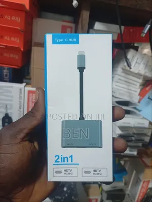 Generic 2 in 1 USB - C to Dual HDMI Adapter