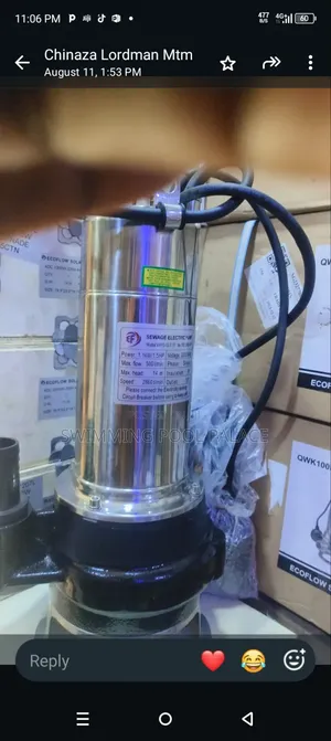 Stainless Fountain Pump