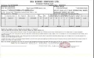 Importation From China