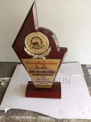Award Plaque and Crystal