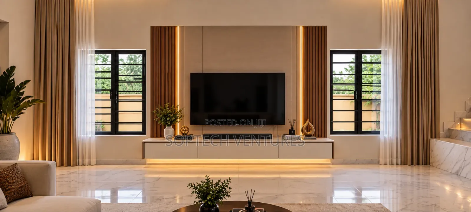 Luxury TV Console