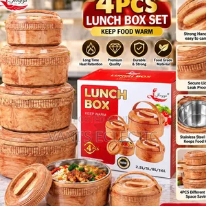High Quality Insulated Food Flask and Lunch Box Sets (Food Warmers)