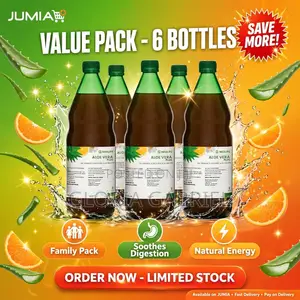 Aloe Vera Plus Orange 1 Litre – Refreshing Aloe Vera Drink