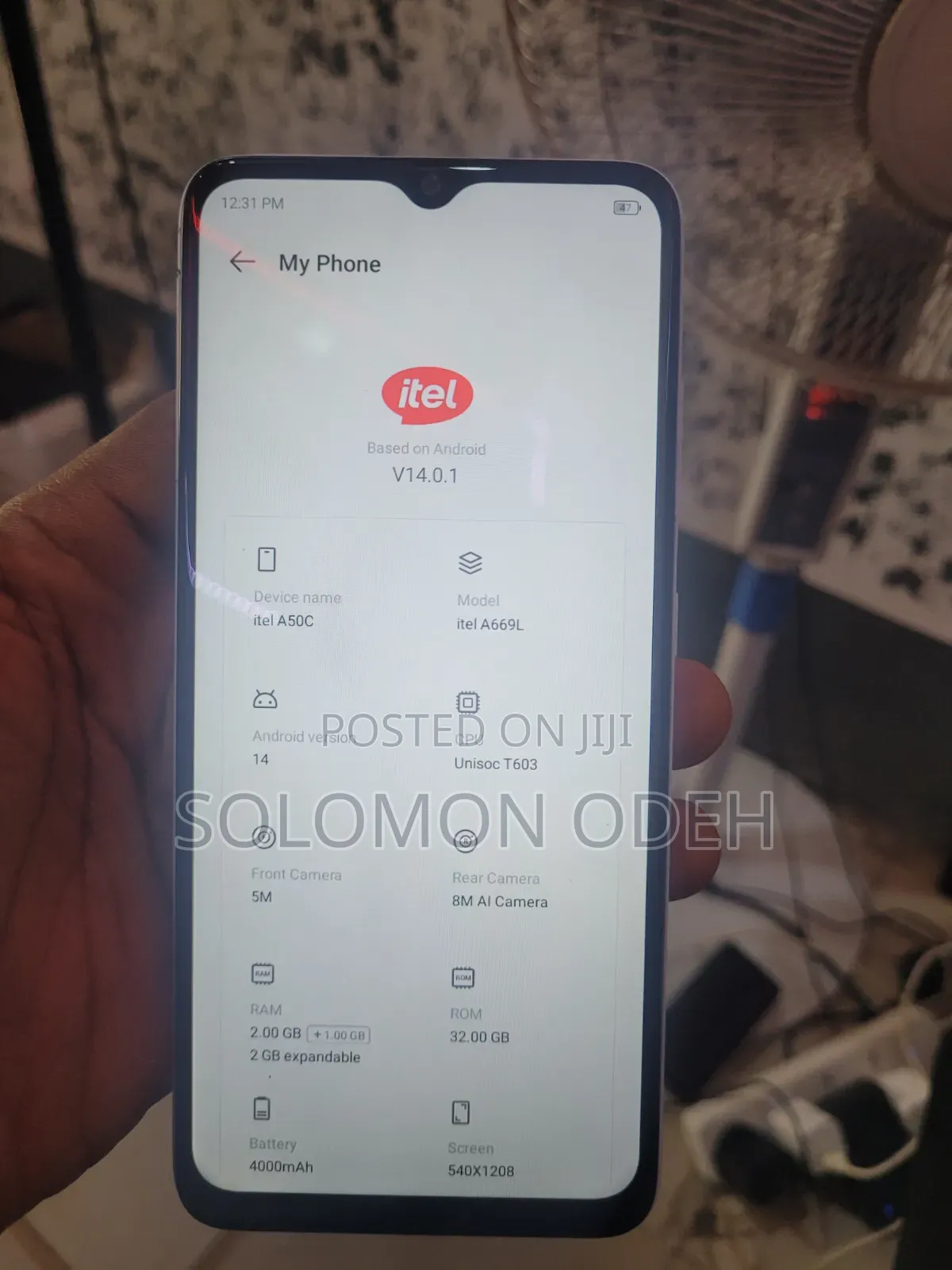 Itel A50C 32 GB Blue