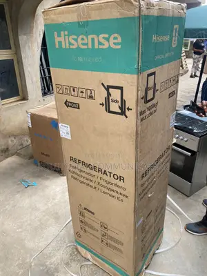 Hisense 264L Double Door Refrigerator RD-35DCB Bottom Freezer Style