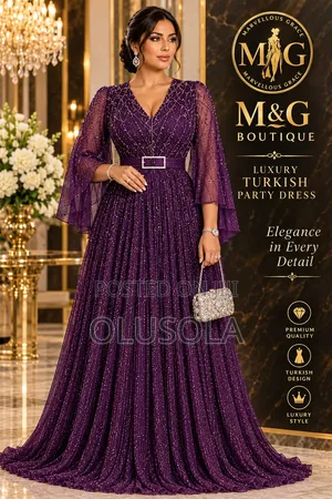 Turkish Luxury Party Dress