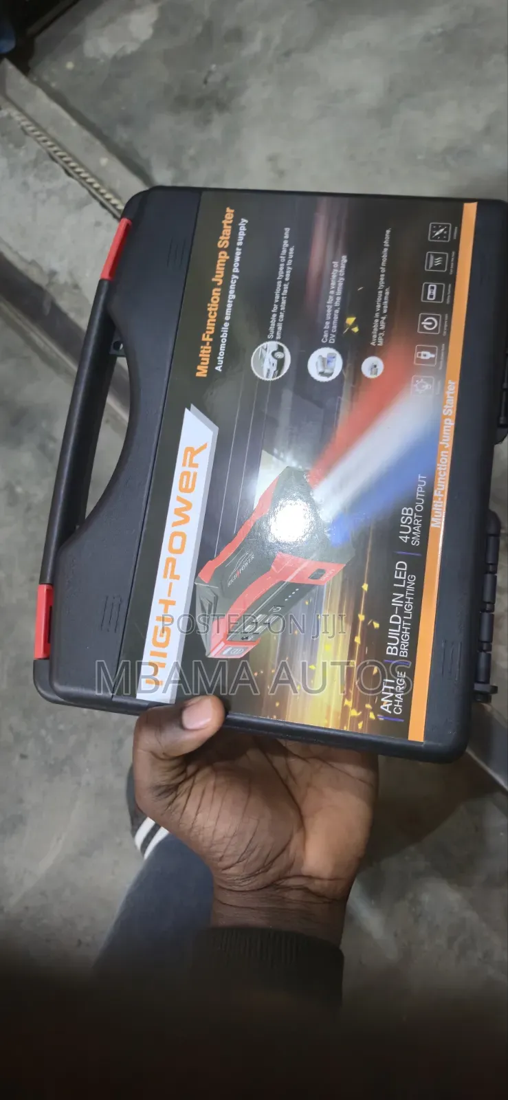 High Power Jump Starter