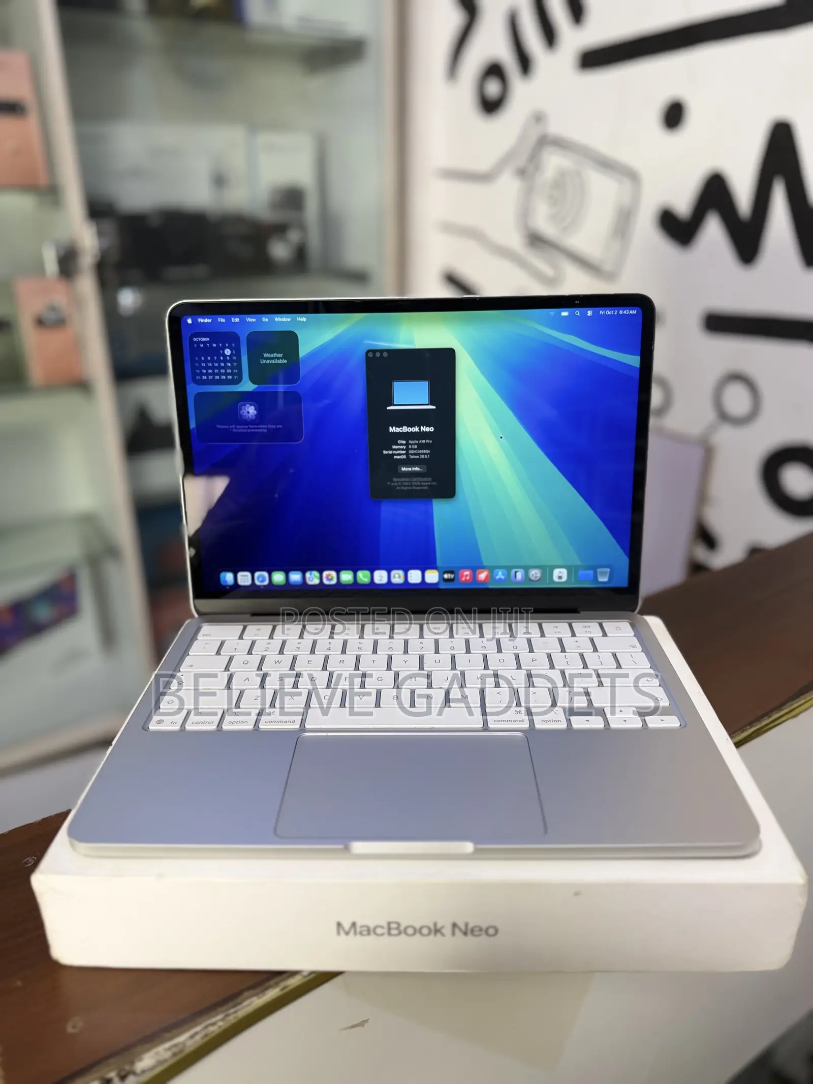Laptop Apple MacBook Neo 2026 8GB SSD 256GB