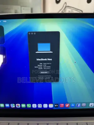 Laptop Apple MacBook Neo 2026 8GB SSD 256GB